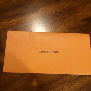 Louis Vuitton Receipt Folder